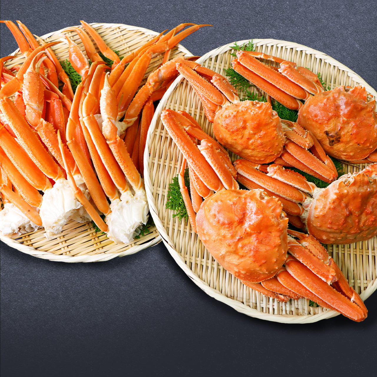 【贅沢食べ比べセット】大ズワイ姿 × ズワイ肩（4kg）