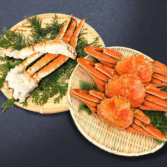 【豪華食べ比べ】大ズワイ姿 × タラバ（3kg）